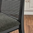 thumbnail image 4 of Monarch Bar Stool in Black Black Gray, 4 of 9
