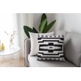 thumbnail image 4 of Black and White Farmhouse Throw Pillow Covers Set of 2 18x18 Inch Linen Decorative Pillow Case for Sofa Couch Chair Bedroom Modern Decor Classic and Refined, 4 of 6
