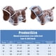 thumbnail image 5 of Greeniant Chubasquero impermeable para mascotas para cachorros - Hebillas de doble Chaqueta de ropa transparente de secado rápido Marco azul M Type3 NO3, 5 of 6