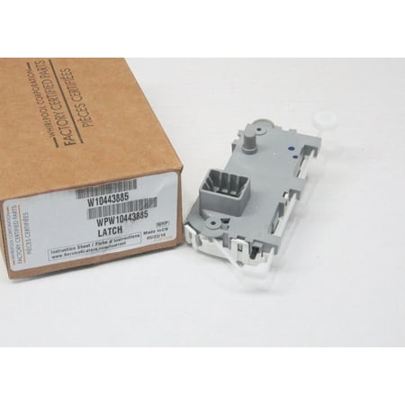 Whirlpool Wpw10443885 Washing Machine Door Latch Lock
