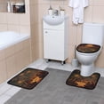 thumbnail image 6 of New Year's Banquet Design 4 Piece Bathroom Set Waterproof Bath Curtain Anti-Slip Mats and Toilet Pad Practical and Affordable 66x72in Curtain, 6 of 8