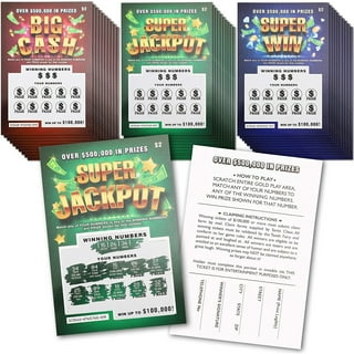 Custom Large Policy or Lottery Ticket Holders