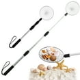thumbnail image 5 of Wekvgz 2pcs Beach Sand Sifter Telescopic Shell Scooper Sifter Stainless Steel Shark Teeth Sifter Tool Lightweight Sand Scoop Shovel Sifter Sea Glass Sifter for Collecting Shell Sea Rock, 5 of 10