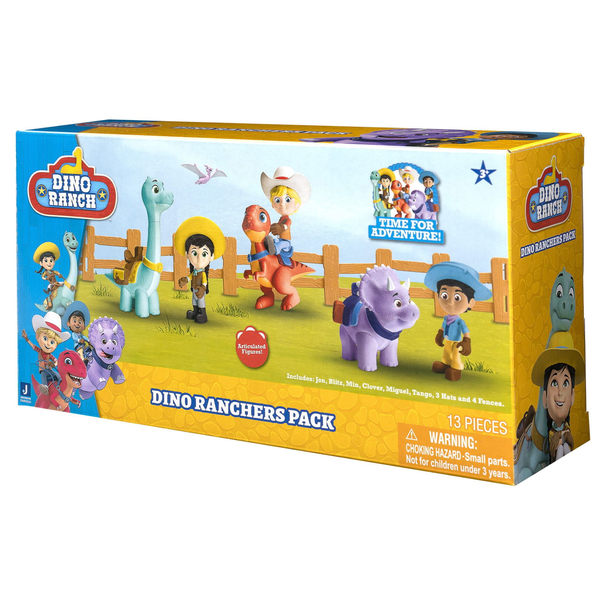 Dino Ranch Dino Ranchers Pack, 13 Pieces