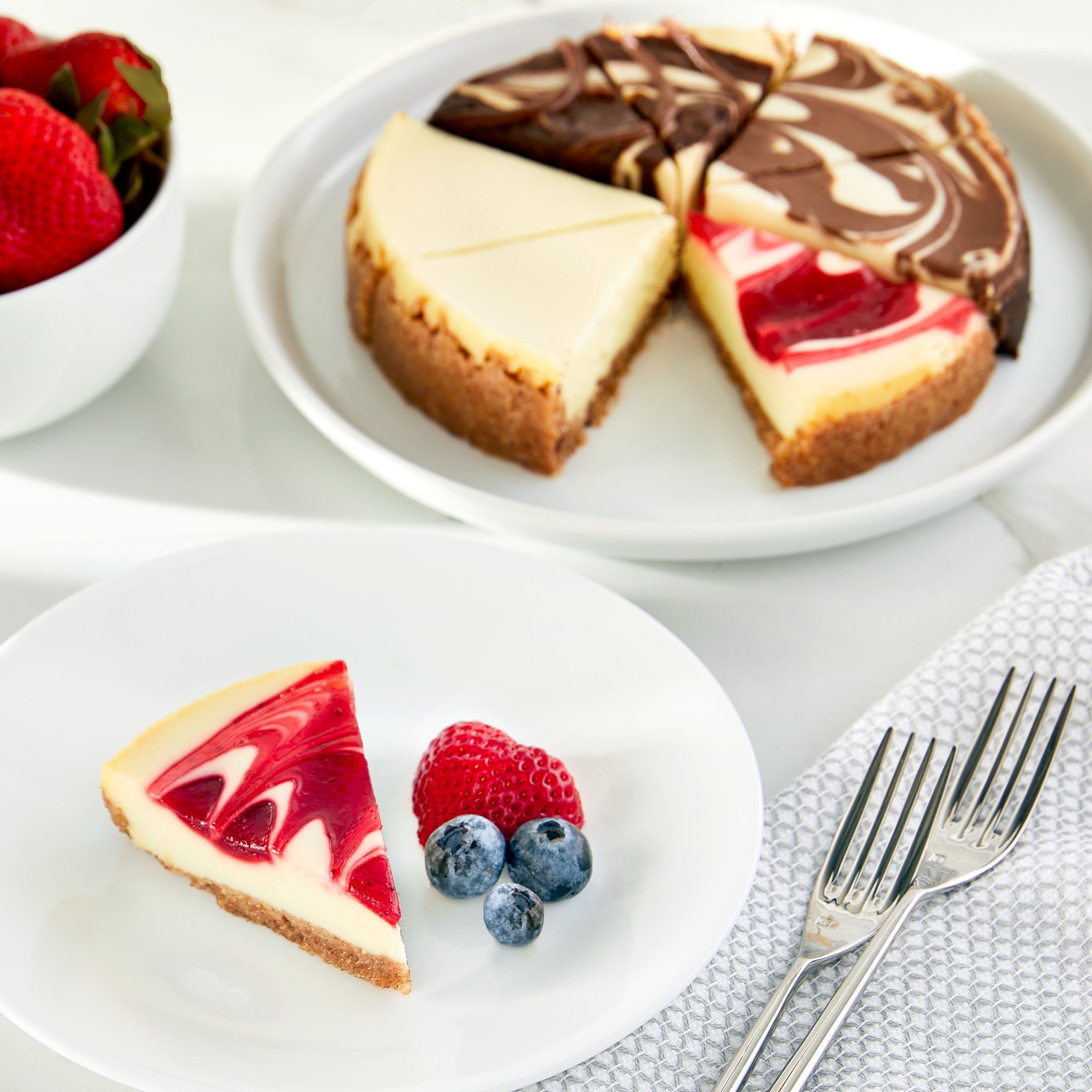 Freshness Guaranteed Variety Cheesecake, 16 oz, 8 Slices