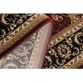 thumbnail image 4 of Rug Branch Traditional Persian  Red Black Indoor Runner Rug - 3x10, 4 of 5