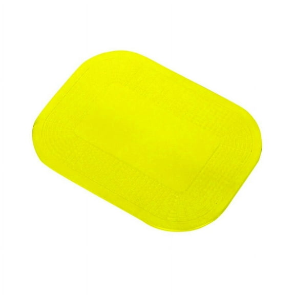 Dycem Non-Slip Rectangular Pad, 15" x 18", Yellow