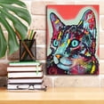 thumbnail image 3 of Epic Graffiti 'Curious Cat' by Dean Russo, Giclee Canvas Wall Art, 12"x16", 3 of 8