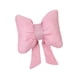 thumbnail image 1 of Cojín de lino con lazo de mariposa para el cuello del coche, elegante y suave, ideal para el hogar y la oficina. rosa, 1 of 9