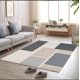 thumbnail image 5 of VIKAMA - Alfombra geométrica sencilla para sala de estar, dormitorio, oficina, sofá, mesa de café, lavable, resistente a la suciedad, antideslizante, 5 of 5