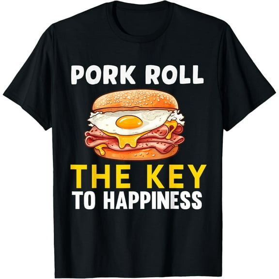 Pork Roll Egg And Cheese New Jersey Pride NJ Foodie Lover T-Shirt