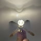 thumbnail image 4 of Lámpara De Techo Para  1/12, Luz LED Para Ventilador De Techo, Pantalla Esmerilada CUTICAT  Lámpara de casa de muñecas, 4 of 8