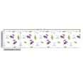 thumbnail image 2 of Golf Sofa Upholstery Fabric by the Yard, Clubs Carts Ball Flag on the Grass Championship Tournaments, Decorative Fabric for DIY & Home Accents, 1 Yard, Lime Green Purple by Ambesonne, 2 of 4