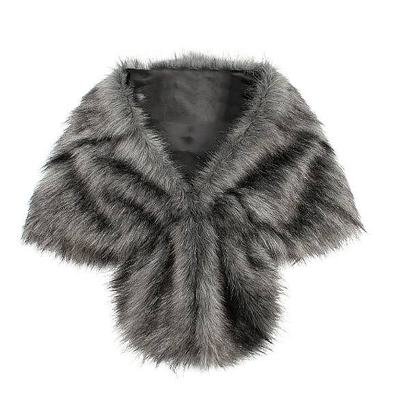 Aoochasliy Winter Scarves for Women Clearance Fashion Elegant Bridal Wedding Faux Long Shawl Stole Wrap Scarf