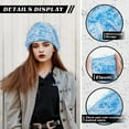 thumbnail image 2 of Distressed Knitted Beanie Fuzzy Winter Hats Warm Beanies for Women Men, Unisex Snow Knit Cap Skull Cap, 2 of 6