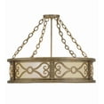 thumbnail image 7 of Meyda Tiffany 149652 Donya 4 Light 26" Wide Semi-Flush Drum Ceiling Fixture - Corinth, 7 of 7