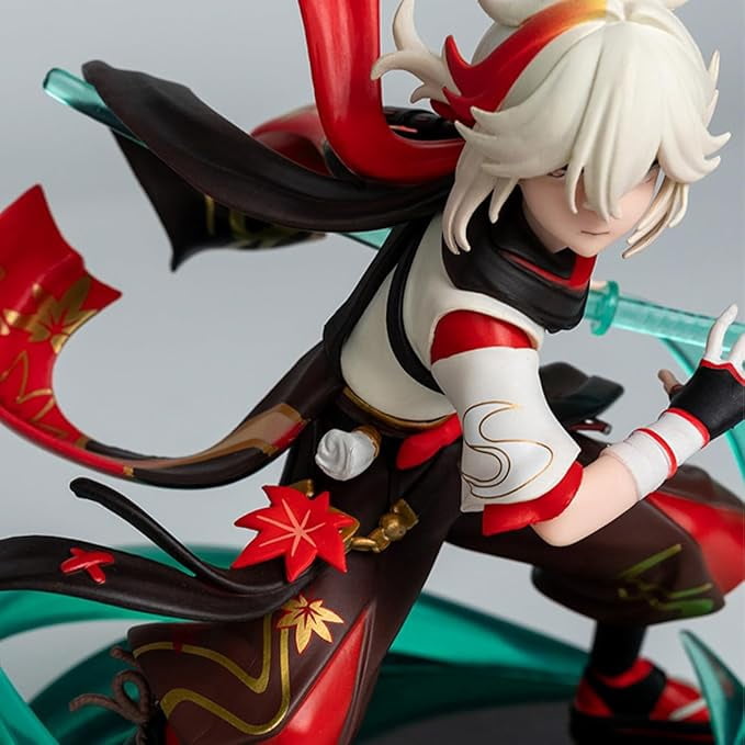 G-I Kaedehara Kazuha 1/8 Figure PVC 18CM Anime Game Inazuma Character Desktop Ornaments Gift