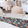 thumbnail image 5 of Coolnut Gift Party Yarn Square Table Runner, Kitchen Table Matching for Daily and Holiday Seasonal Indoor or Outdoor Party (18X108). House Decor, 5 of 7