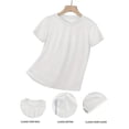 thumbnail image 2 of Girls' Back to School T-Shirt - Second Grade Celebration Cute School Graphic Tee - Breathable Knit Fabric for Classroom - Machine Washable, Classroom apparel, Fun Print Top, Short Sleeve Tee, 2 of 7
