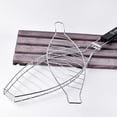 thumbnail image 2 of LOVIVER Barbecue Metal Mesh shape Grilling Basket Rack For Grilled at Party, 2 of 8