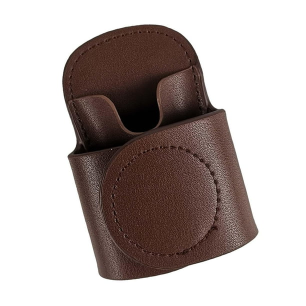 Clip para estetoscopio, accesorio resistente, bolsa de transporte para sujetar el estetoscopio. Marrón