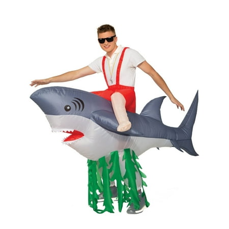 Adult Inflatable Ride-A-Shark Costume