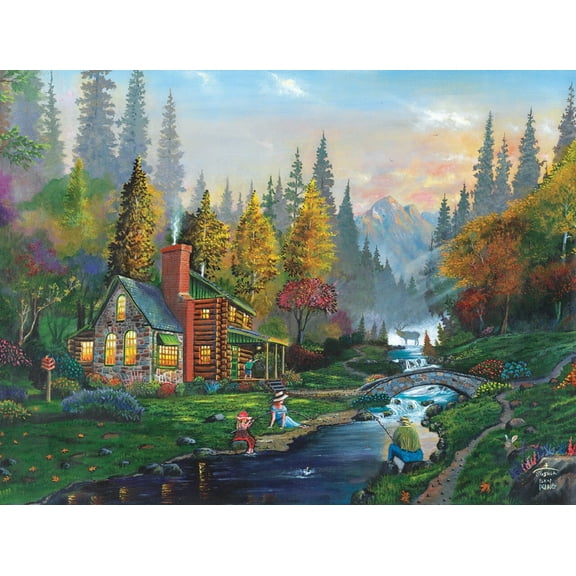SUNSOUT INC - Weekend Getaway - 1000 pc Jigsaw Puzzle by Artist: Joshua Ben King - Finished Size 20" x 27" - MPN# 60429