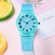 thumbnail image 2 of XR3364 Reloj de pulsera simple color caramelo para estudiantes (verde menta), 2 of 2