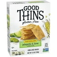 thumbnail image 2 of Good Thins Jalapeño & Lime Corn & Rice Snacks Gluten Free Crackers, 3.5 oz (Pack of 6), 2 of 5