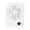 White, variant on Necvior USB Desk Fan With 4000mAh Rechargeable Battery Powerful Super-Thin Table Fan