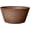 Chocolate, variant on PSW Pot Collection TD25TP Plastic/Stone/Wood Composite Shallow Bulb Pan - No Drainage Hole (Drillable), Planter for Succulents, Bonsai, Fairy Gardens, Herbs, 10-inch, Taupe