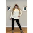 thumbnail image 5 of CASSIE LIZ Womens Plus Size Sweaters 4X Crew Neck Knit Pullover Fall Fashion Beige Loose Fit Winter Dressy 4XL 24W 26W, 5 of 10
