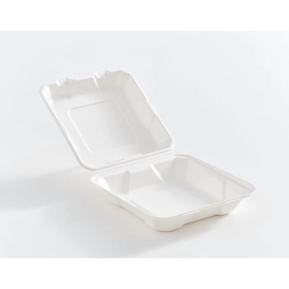 Eco Guardian 8” x 8” Fibre Hinged Container