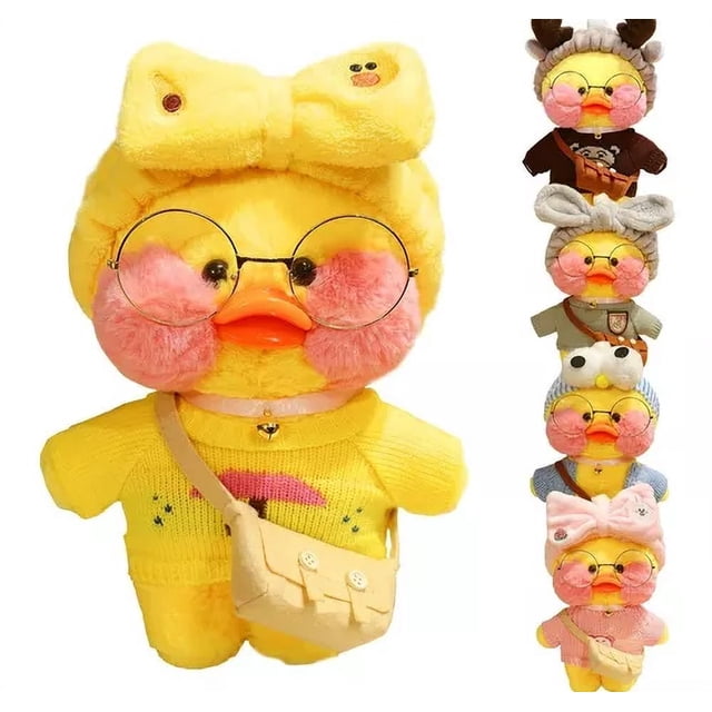 Patito De Peluche Juguete Con Complementos De Vestir 30cm Xishao Juguetes