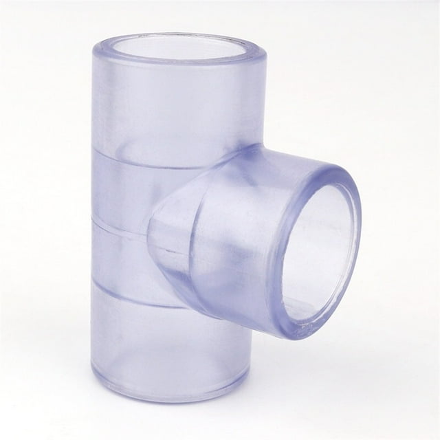 10pcs/20pcslot Inner Dia 20mm Transparent PVC Tee Connector Aquarium Fish Tank DIY Tools Garden Irrigation Water Pipe Connectors ,Easy to Use