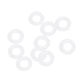 thumbnail image 5 of Uxcell 10mm OD 5.2mm ID 2.4mm Width Silicone Seal O-Rings White 10 Pack, 5 of 5