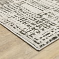 thumbnail image 2 of Oriental Weavers Nebulous Area Rug - 2060W - 6'7" x 9'6" - in Ivory/ Grey - Modern Style, Stain Resistant, Family and Pet Friendly , Dining, Living Room Rug, 2 of 5