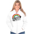 thumbnail image 4 of Cute But Crazy Sarcastic Funny Gym Zip Hoodie Sweatshirt Women Brisco Brands S, 4 of 6