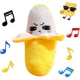 thumbnail image 2 of Interactive Musical Plush Toy with Sounds, Banana Shape Sensory Activity Toy for Multiplayer Interaction, Christmas Birthday Gift., 2 of 5
