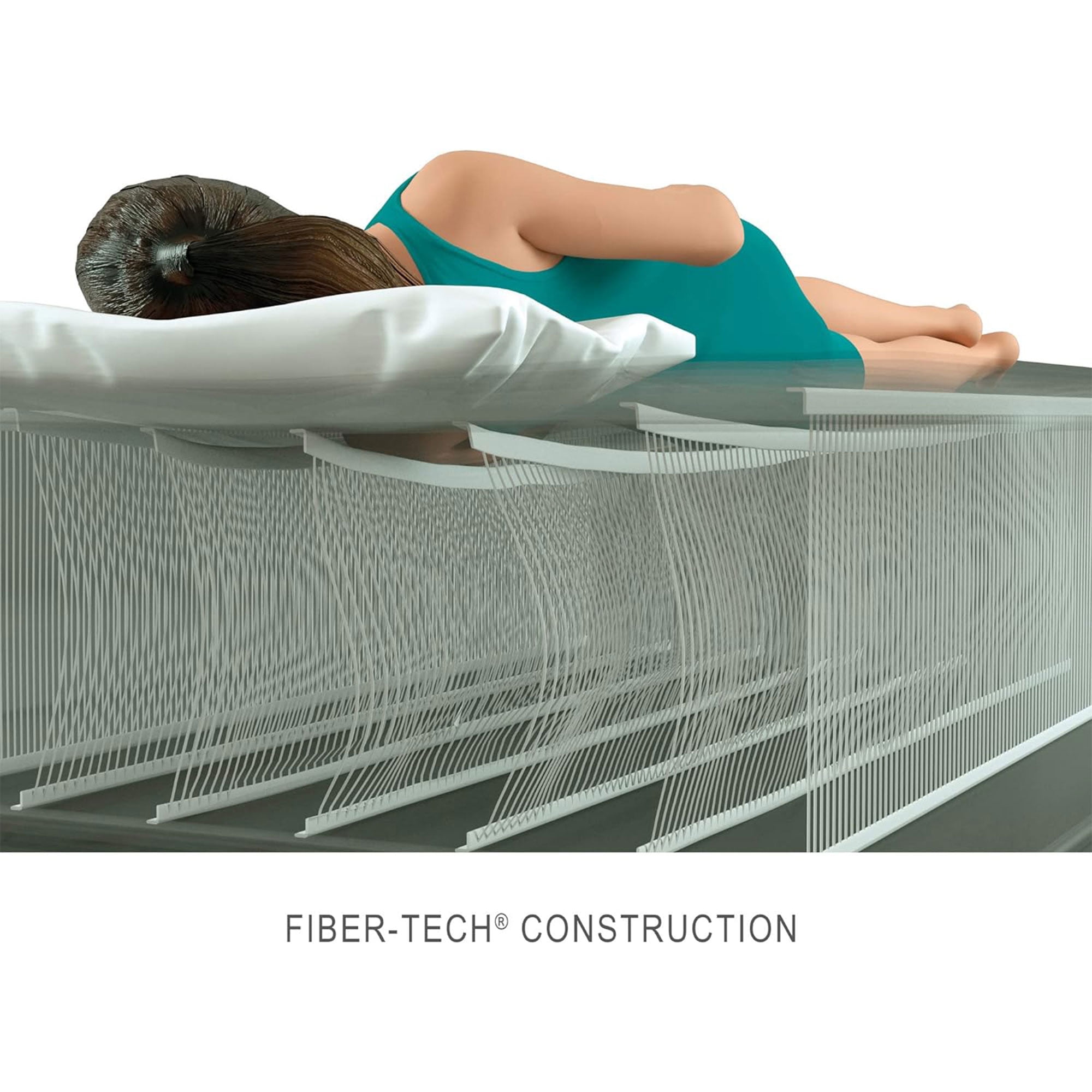 Intex TruAire Luxury Air Mattress with Fiber Tech and Electric Pump