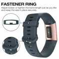 thumbnail image 3 of adepoy Compatible with Fitbit Charge 3 Bands for Women Men Large Small, Adjustable Replacement Wristbands for Fitbit Charge 3 and Fitbit Charge 3 SE, 3 Pack, 3 of 7
