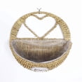thumbnail image 5 of Hanging Planter Basket, Handwoven Seagrass Wall Decor with Plastic Liner, for Indoor Outdoor Plants, Flowers, Herbs, Succulents, Boho Home Decor, Gift, 5 of 5