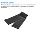 thumbnail image 3 of Uxcell Chair Bands, Flexible Anti-Slip Seating Latex Black Band 50mm Width 1.1mm Thick for Home Office, Pack of 4, 3 of 5