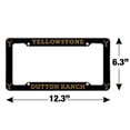 thumbnail image 4 of Yellowstone TV Show Dutton Ranch License Plate Tag Frame, 4 of 4