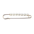 thumbnail image 5 of Broche de perlas simple de moda popular que se usa para ropa, accesorios con pasador fijo, 5 of 5