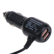 Dash Cam Charger Cable for Car Charger Adapter with Cable Mini-USB Power Cord