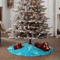 thumbnail image 4 of Fotbe Christmas Snow Pattern Christmas Tree Skirt, Tree Skirts Plush Christmas Decorations, Christmas Tree Skirts Xmas Decorations Holiday Party Decor-30", 4 of 6