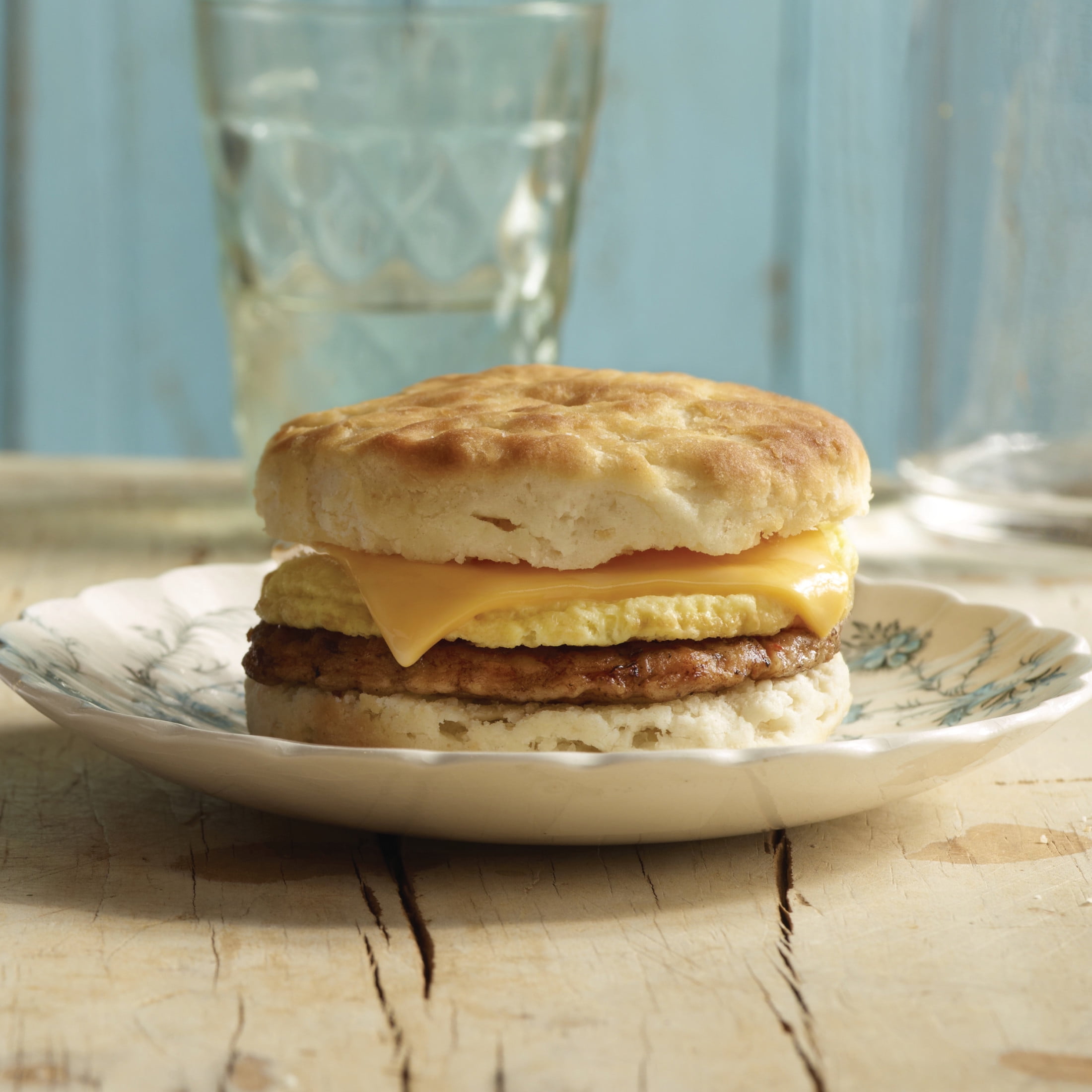 Jimmy Dean Frozen Breakfast Sandwich, Sausage Egg & Cheese Biscuit, 8 Count