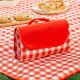 thumbnail image 1 of Cobertura De Pique-niques Impermable, 100x 150 Cm Tapis De Camping Extra Large Tanche Rsistant Au Sable Pour Jardin Park Travel (rojo), 1 of 5