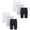 Type A, variant on Manyakai Toddler Girls 6 Pack Dance Shorts Bike Shorts Solid Elastic Waist Ruffle Gymnastics Type A 100